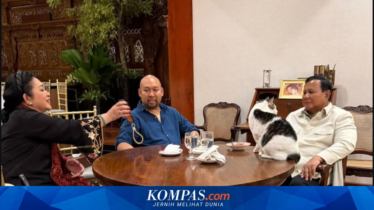 Prabowo, Didit, and Titiek Soeharto Gather on the Eve of Eid