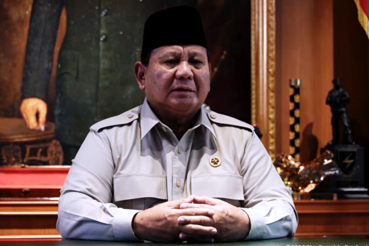 Prabowo urges society to strengthen unity during Eid al-Fitr 1447 H