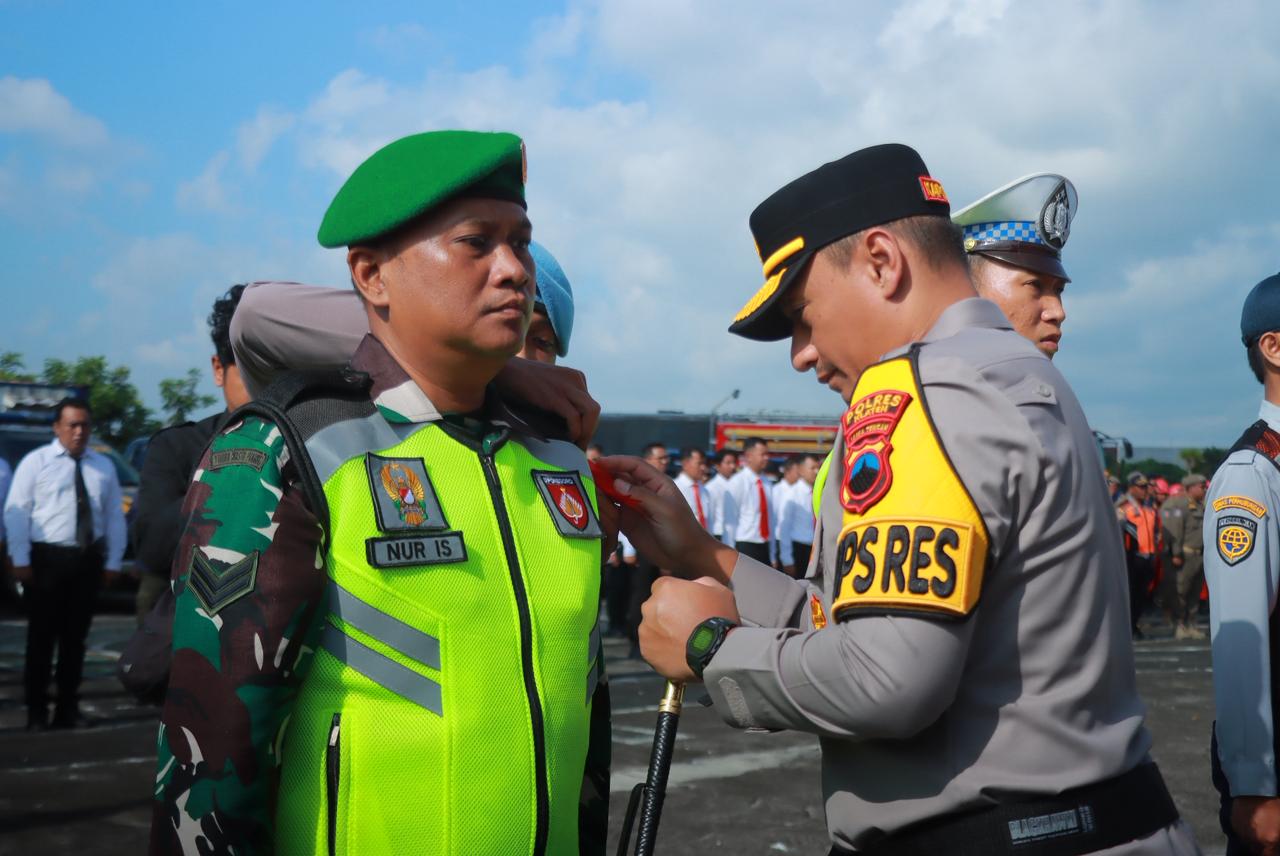 Kodim 0723/Klaten Establishes Lebaran Security Post at Gondang Rest Area