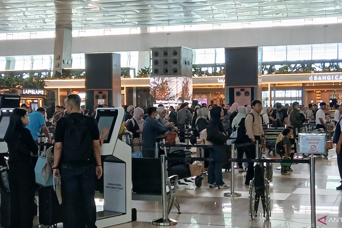 Soekarno-Hatta Airport serves 1.2 million passengers until D-2 Eid