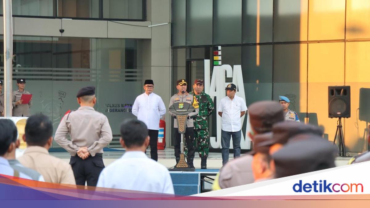 1,839 Combined Personnel Deployed to 41 Strategic Points for Takbiran Night Security in Tangerang