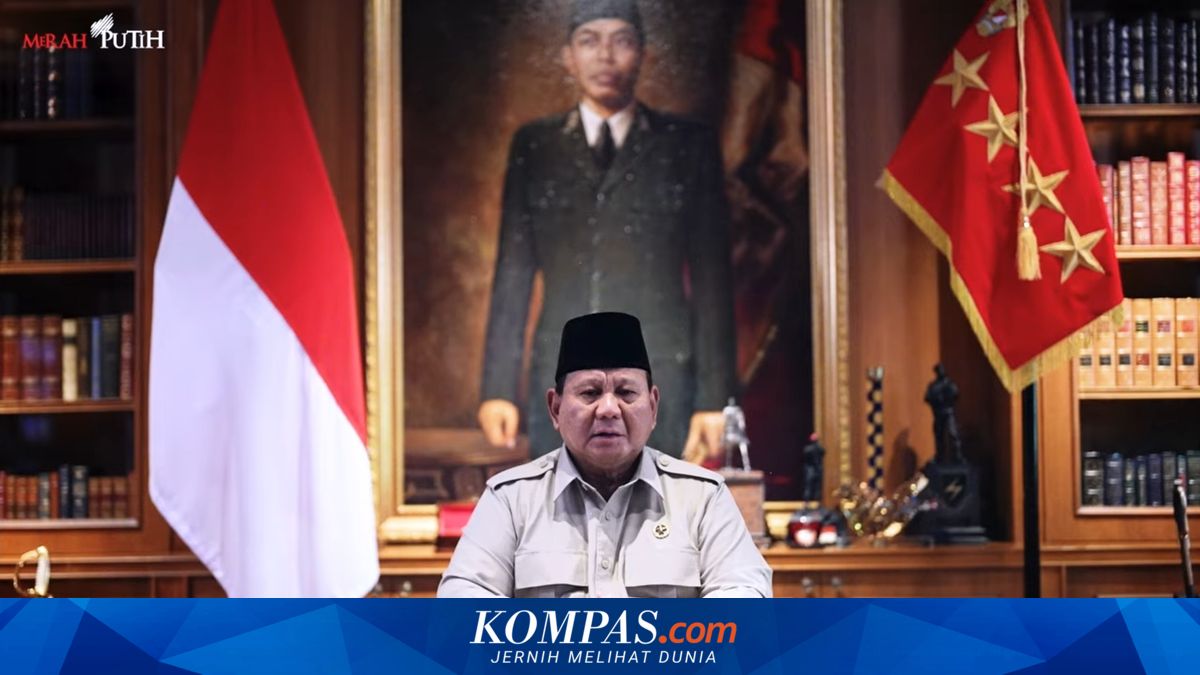 Eid al-Fitr 1447 H: Prabowo Calls for Strengthening Unity and National Togetherness