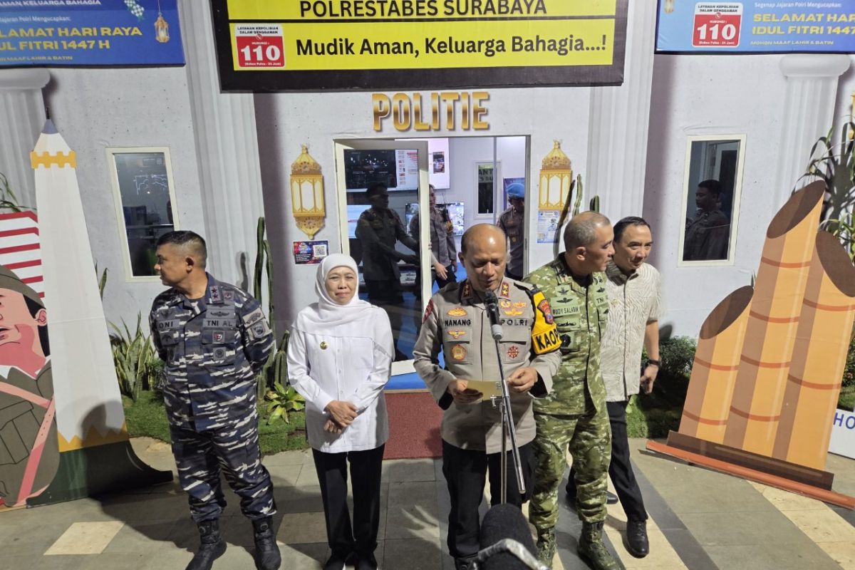 East Java Police Chief Ensures Safe Lebaran 2026 Homecoming