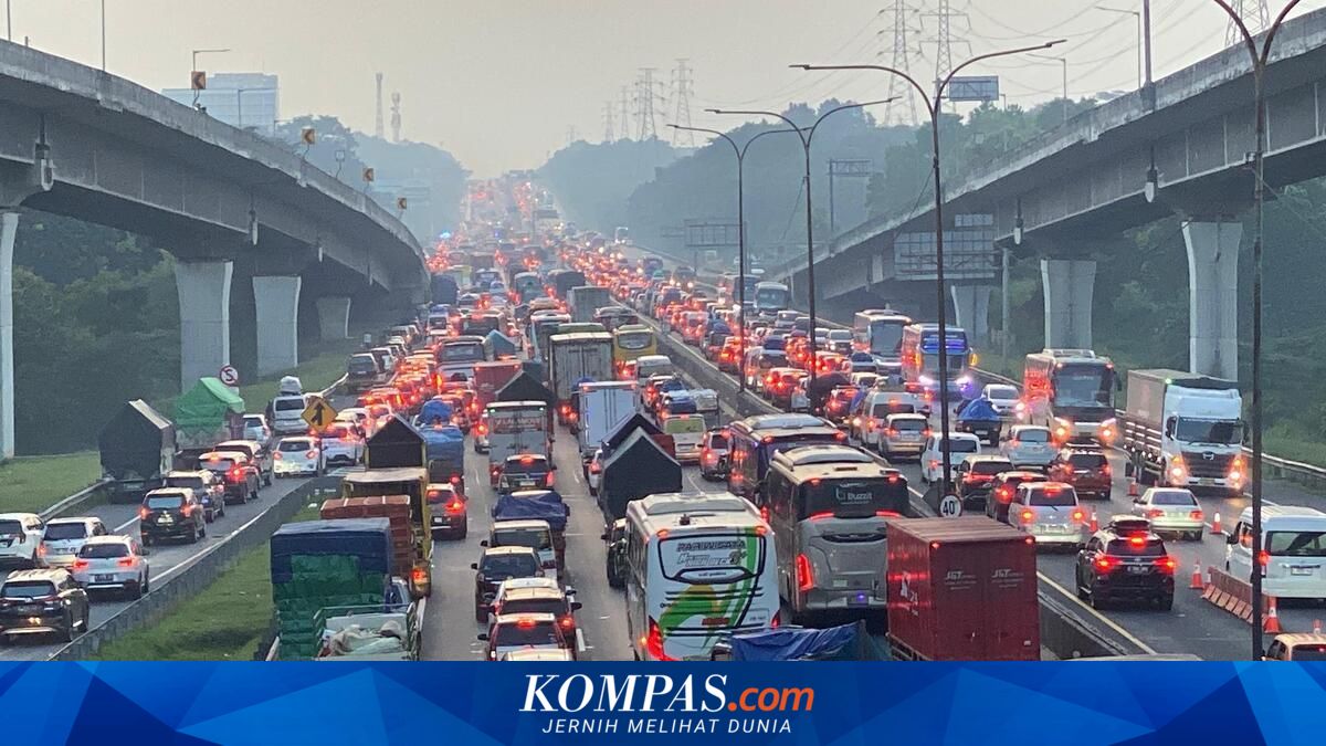 Trans-Java Route Dominates as 1.69 Million Vehicles Leave Jabotabek