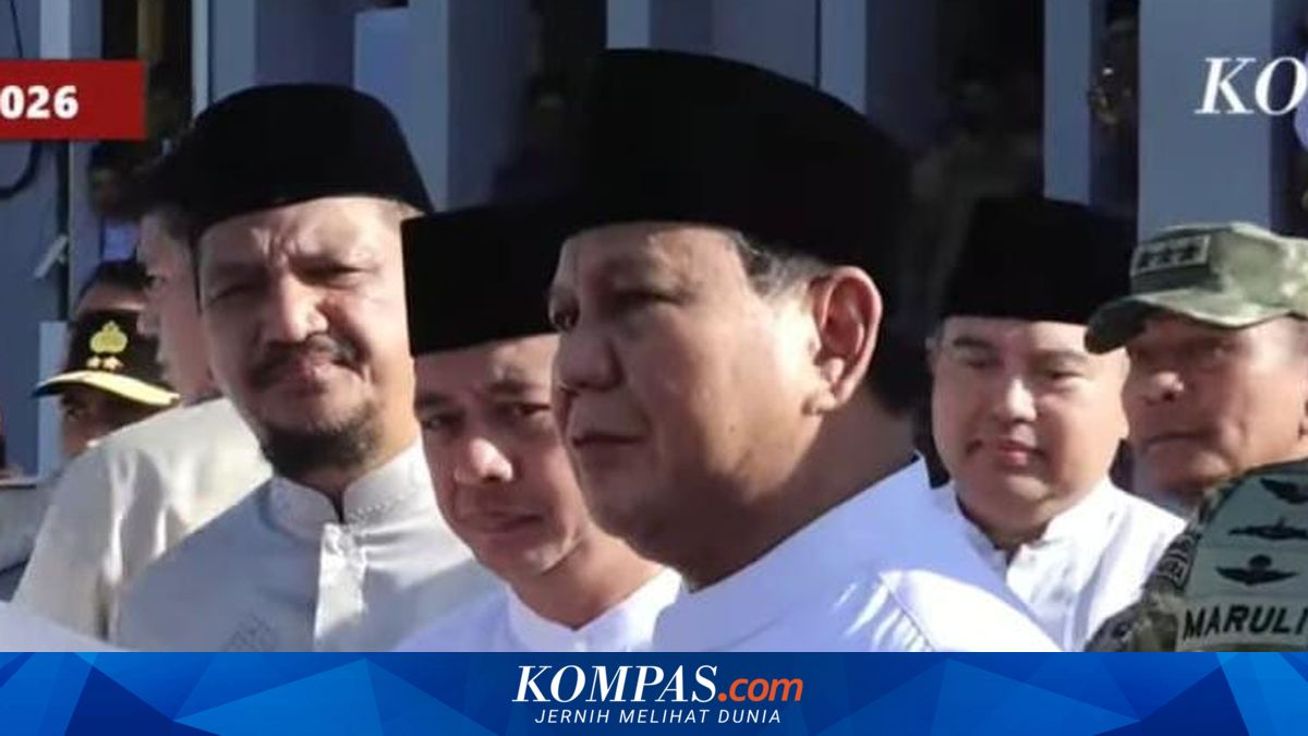 Prabowo: Sincere Apologies, May It Be a Good Year for Us All