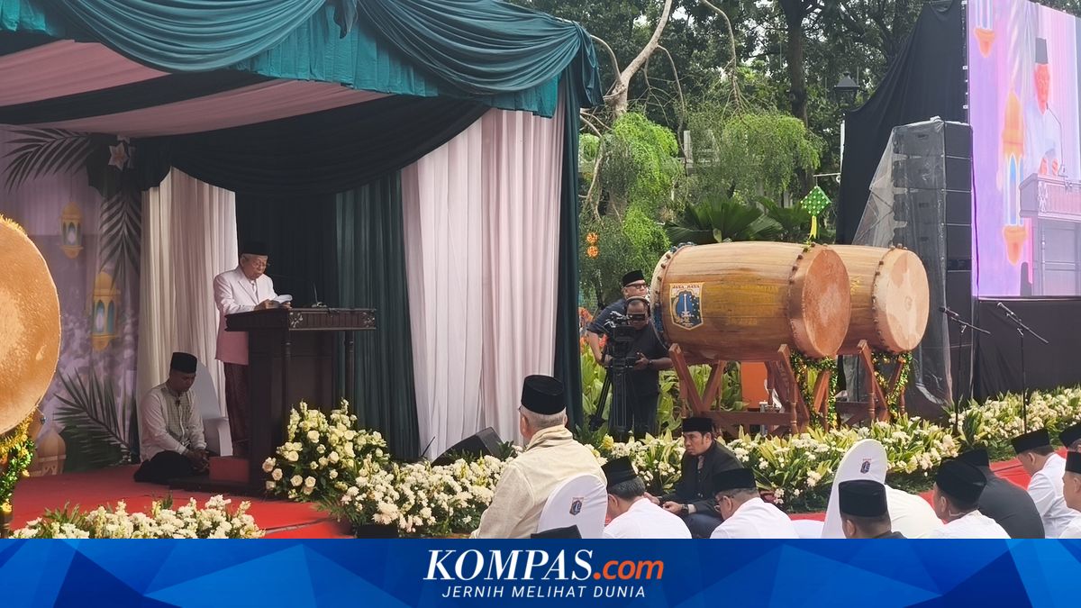 Ma'ruf Amin's Eid Prayer Sermon: Differences Should Not Be Opposed, But United