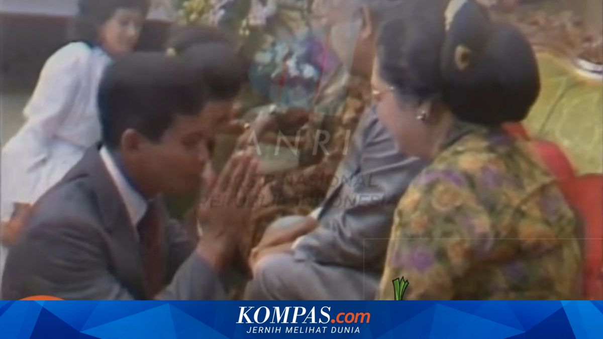 1983 Video of Prabowo Performing Sungkeman to Suharto Goes Viral, Uploaded by Indonesia's National Archives