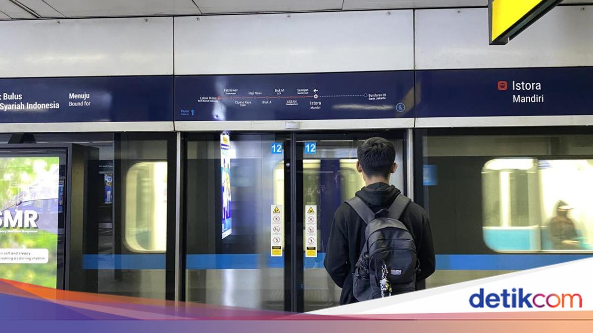 Beni Relieved by Rp 1 MRT Senayan-Cipete Fare During Eid: Remaining Balance Rp 5,000