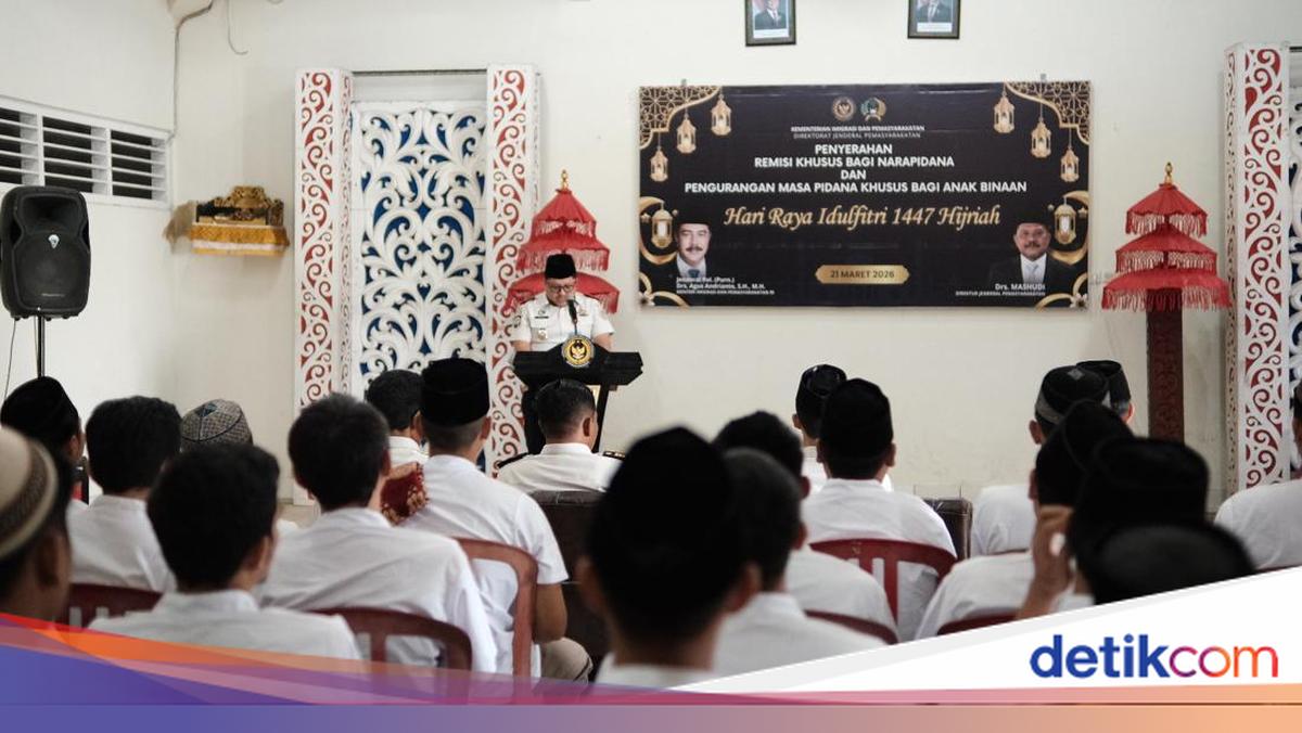 48 Inmates at Tabanan Prison Receive Idul Fitri Remission of 15 Days to Two Months