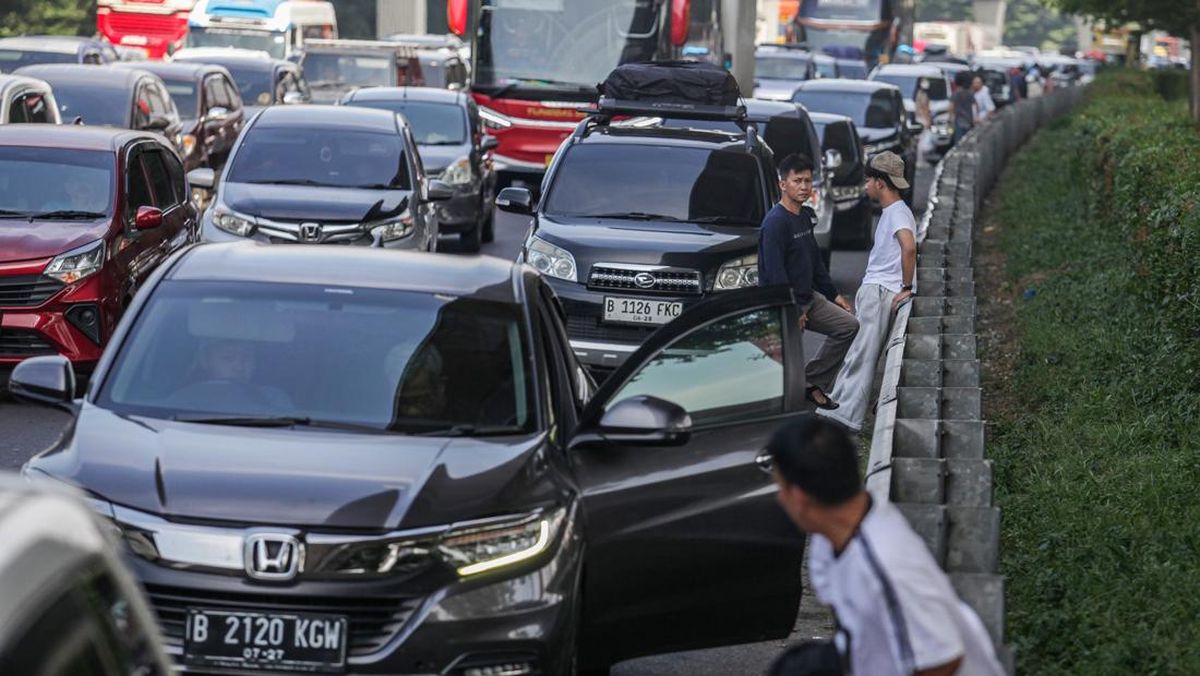 Polri Traffic Corps Anticipates Local Returnee Density on H+1 of Eid