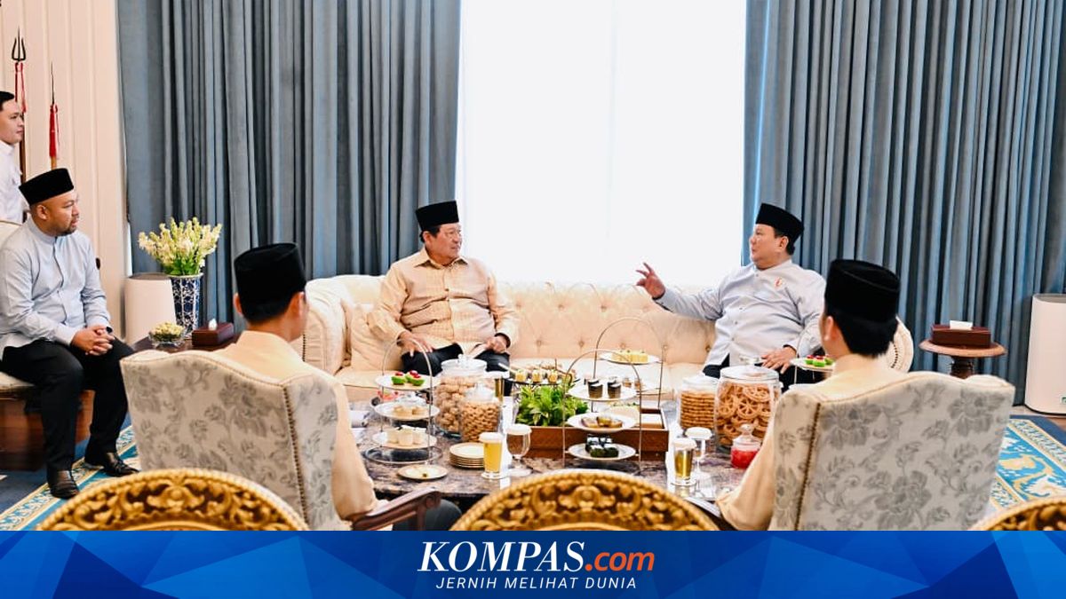 Besides SBY, Jokowi Also Attends Halalbihalal with Prabowo at the Palace