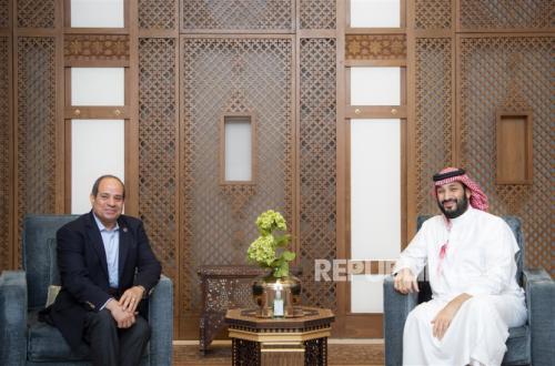 MBS and Egyptian President Warn of Dangerous Escalation from Iranian Attacks