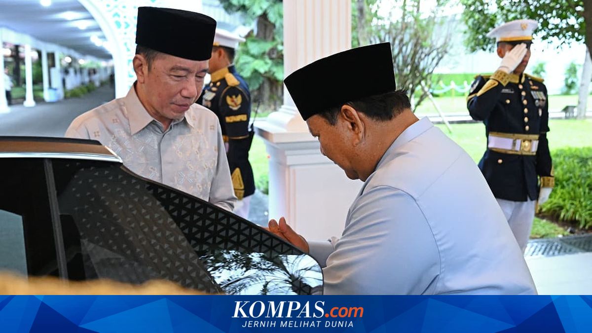 Warm Moment as Prabowo Welcomes Jokowi to the Palace: Forgive Us Body and Soul, Sir