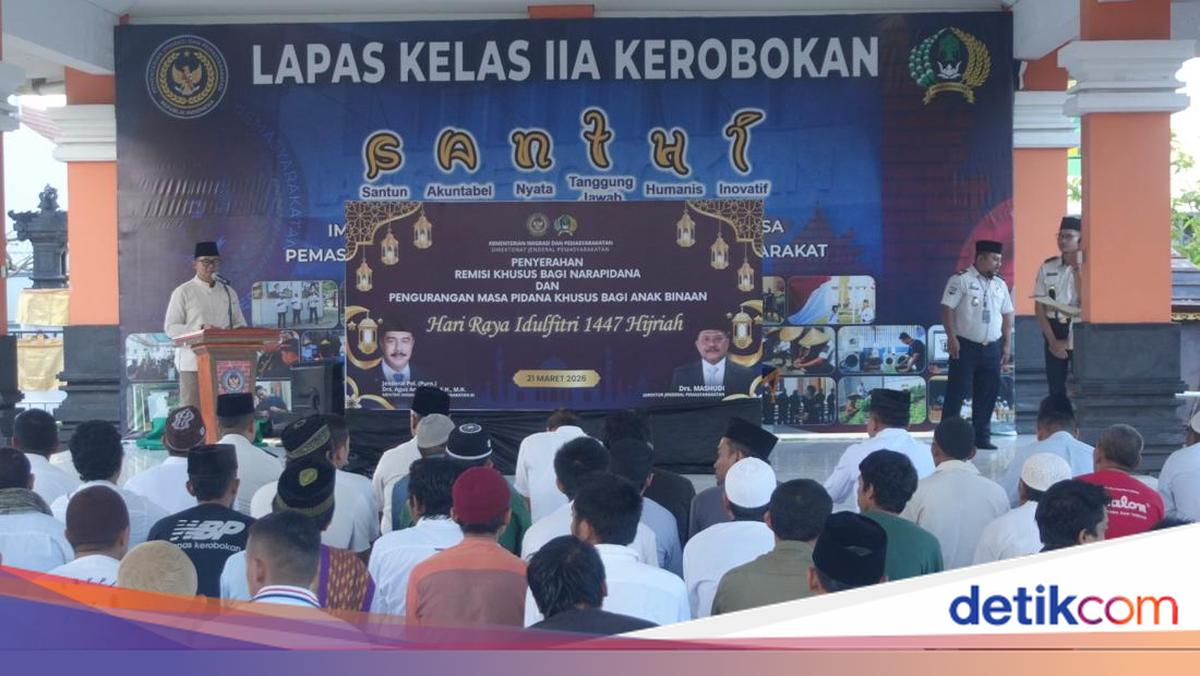 570 Inmates at Kerobokan Prison Receive Eid al-Fitr 1447 Hijriah Remission