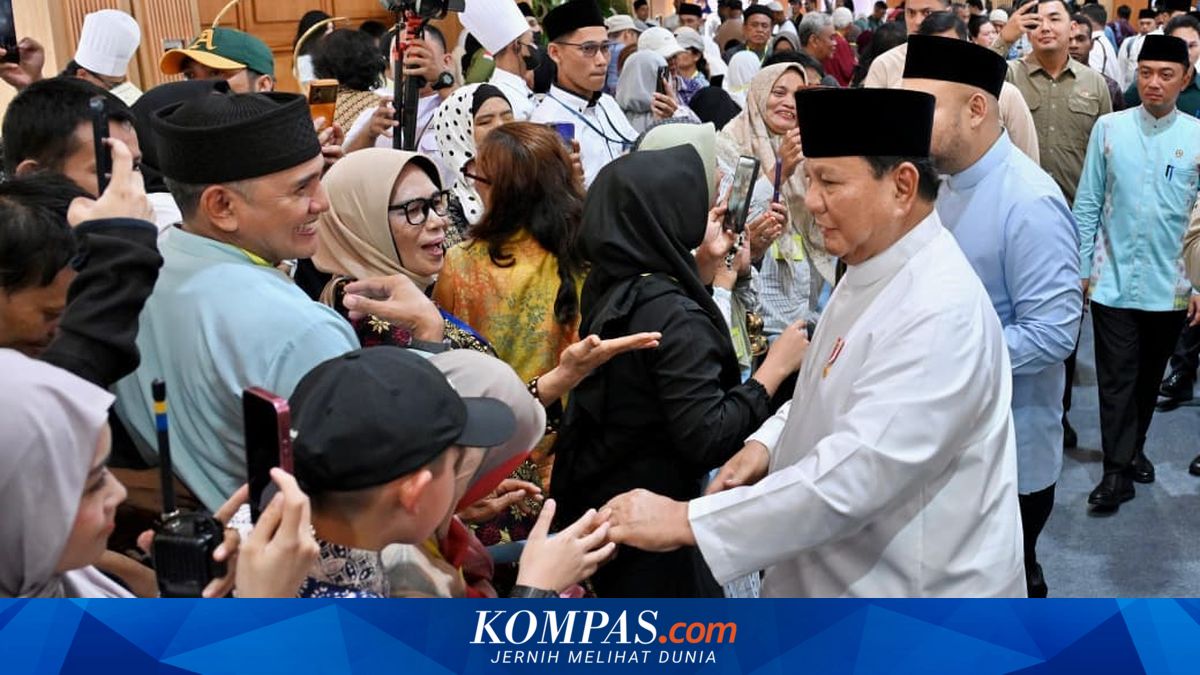 Warm Atmosphere at Halalbihalal in the Palace, Citizens to Former Presidents Attend