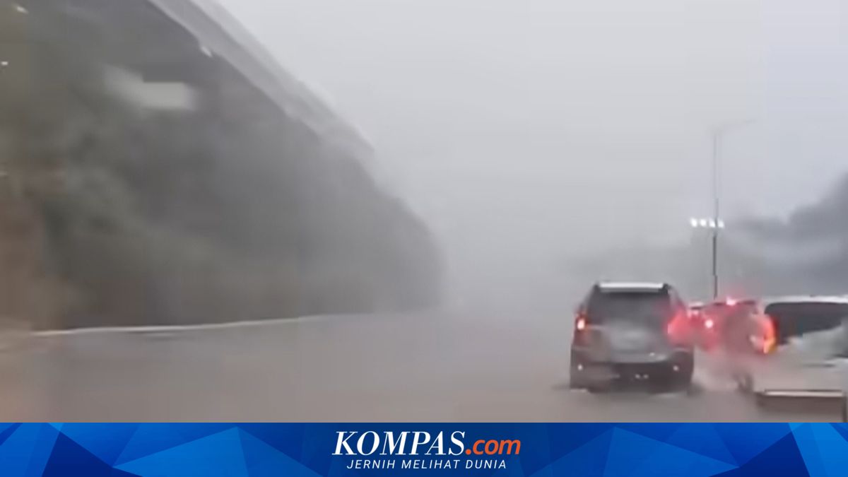 This is the Cause of the Jagorawi Toll Flooding Last Night