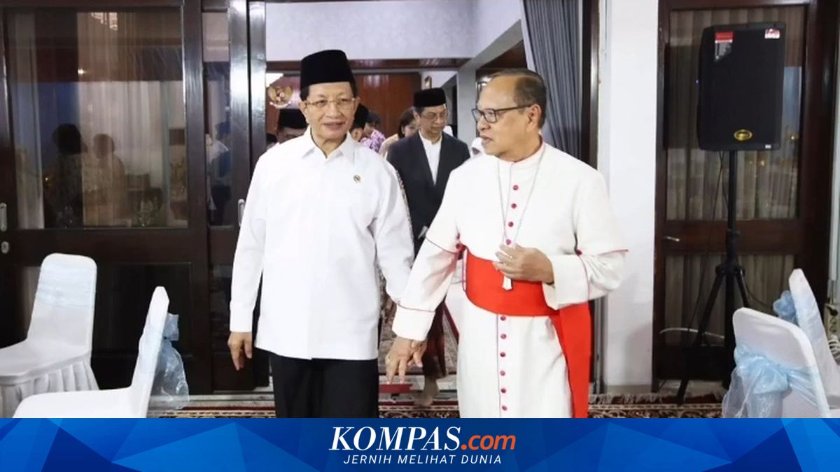 Idul Fitri Courtesy Visit: Cardinal Suharyo Visits Minister of Religious Affairs Nasaruddin Umar