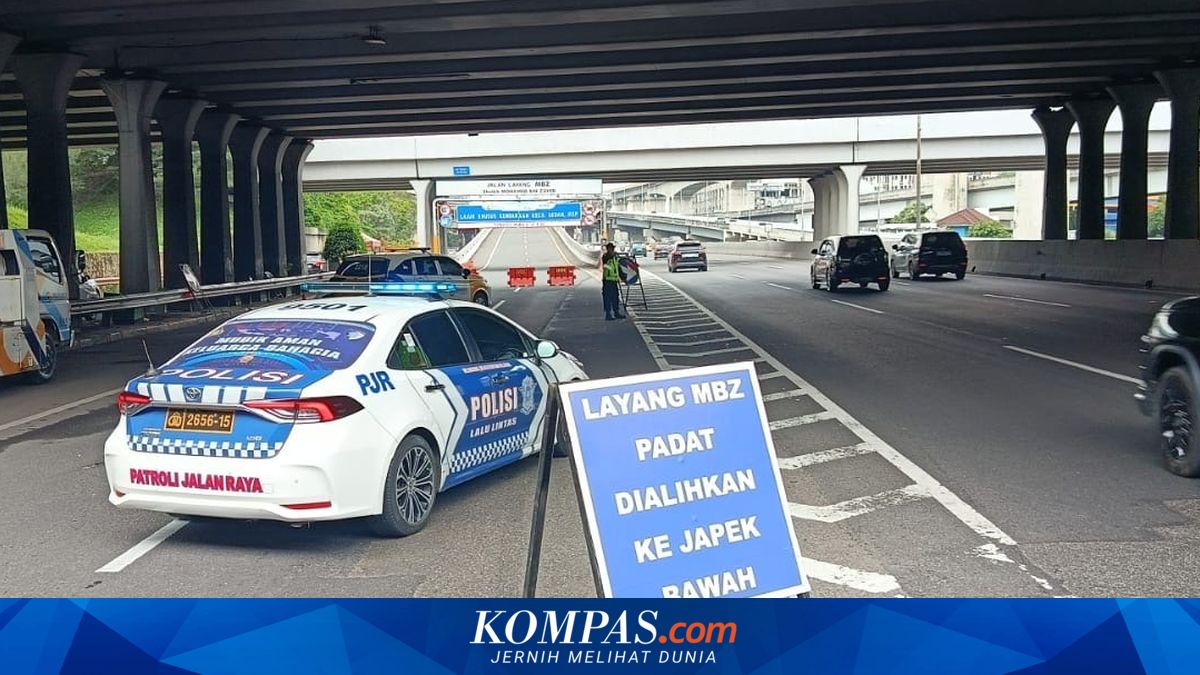 MBZ Elevated Toll Road to Cikampek Congested, Open-Close System Implemented