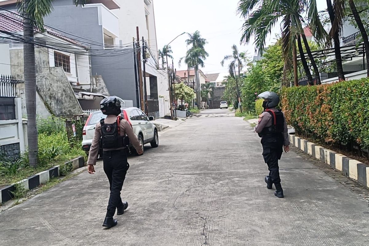 Residents Travel Home for Eid, West Jakarta Police Intensify House Patrols to Prevent Burglaries