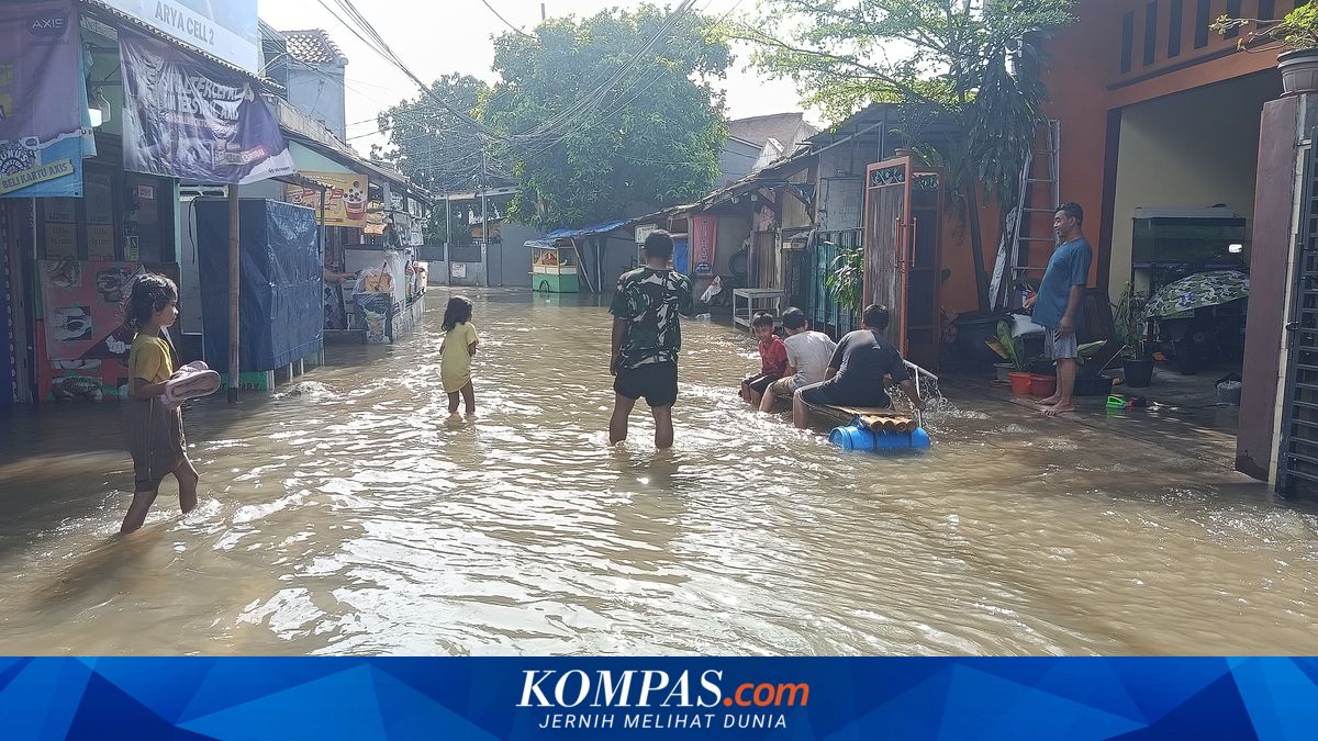 Floods in Jakarta Recede, Previously Affecting 46 RTs