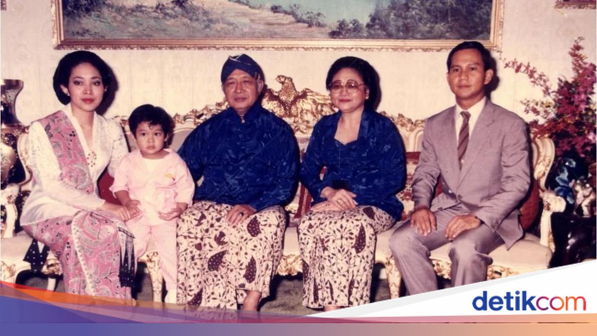 Birthday Moment for Didit: Prabowo Shares Old Family Photos with Soeharto and Mother Tien