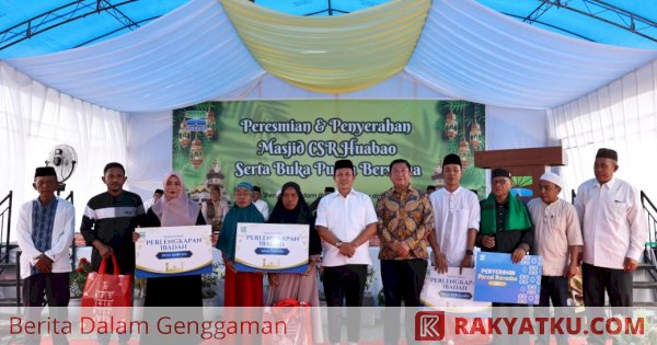 Huabao Indonesia Builds 3 Mosques in Morowali, Investment Reaches Rp11 Billion