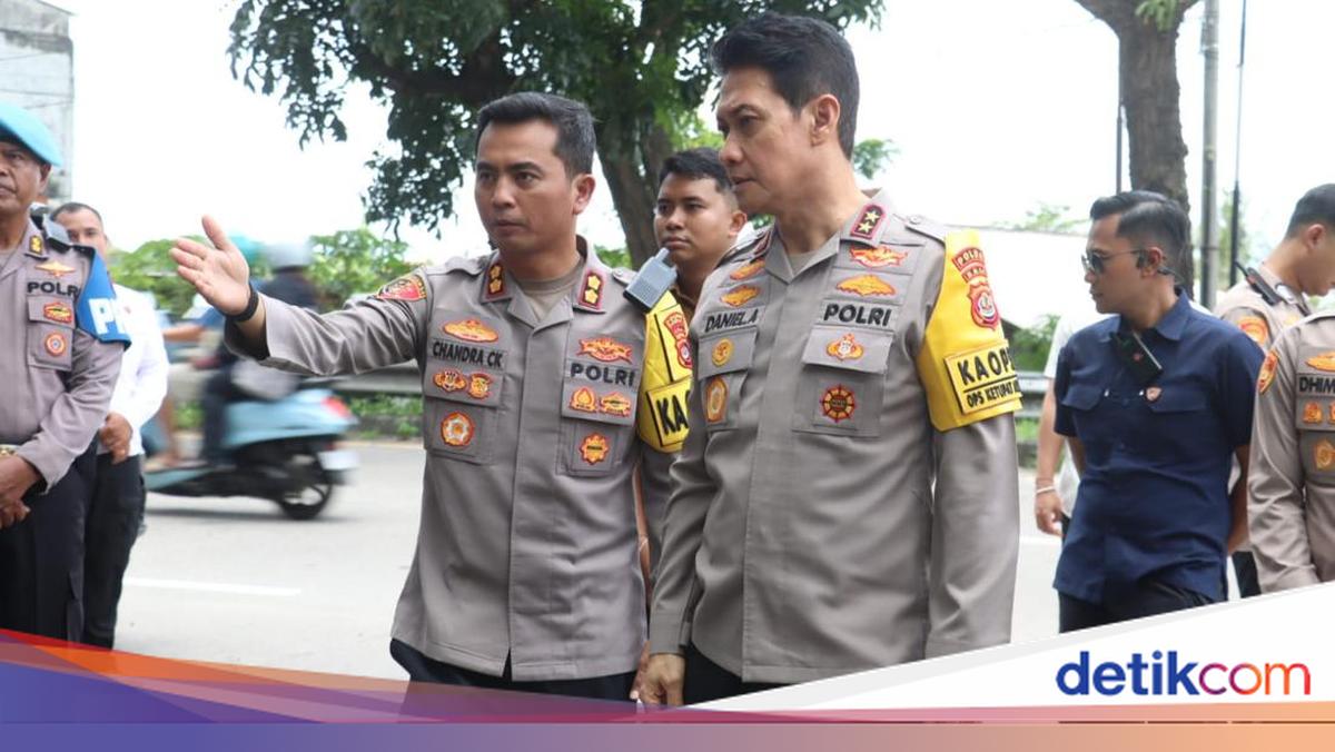 Bali Police Chief Inspects Masceti Post to Ensure Smooth Nyepi-Eid Return Flow