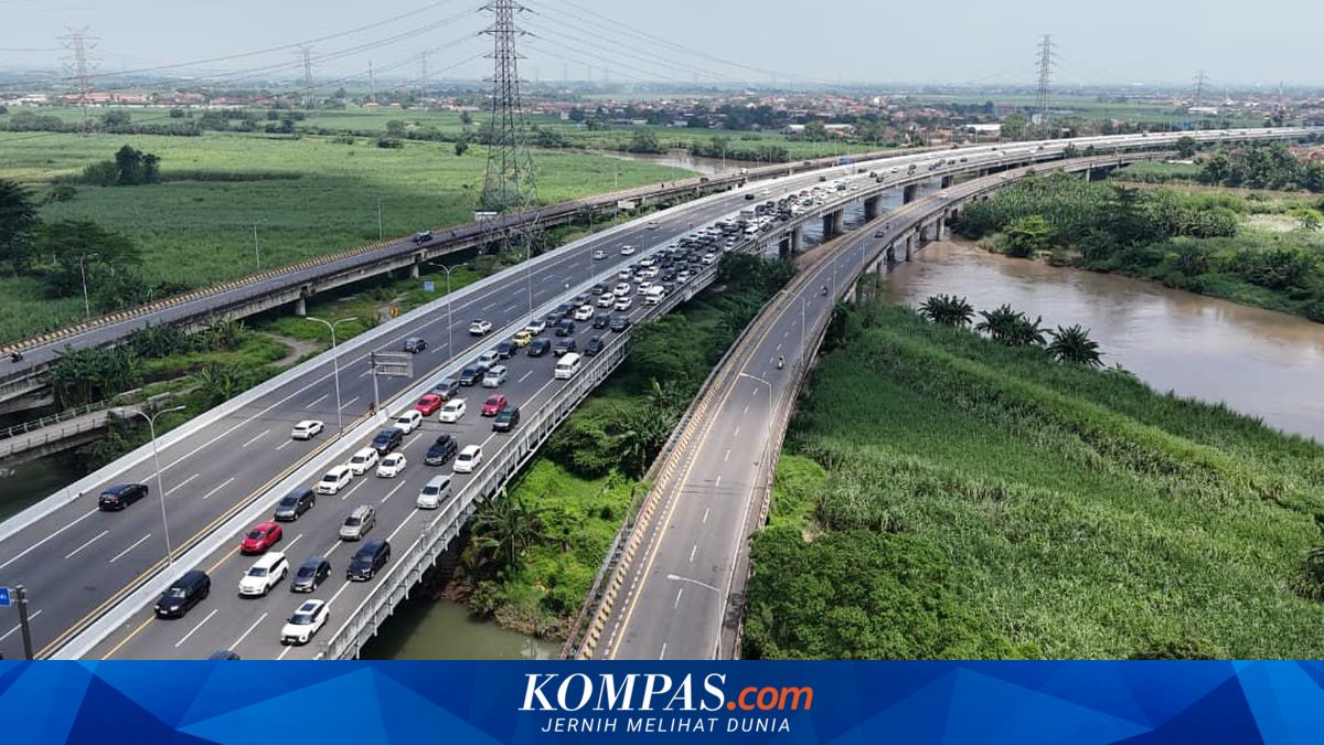 GT Kejapanan Becomes Congestion Hotspot for Eid Exodus in East Java