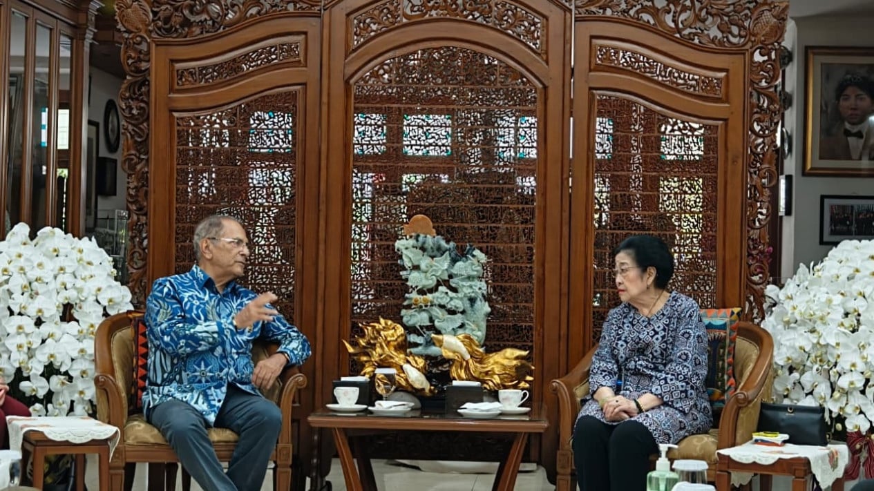 Intimate Moment Between Megawati and Ramos-Horta at Teuku Umar, Peek into Their Discussion Here!
