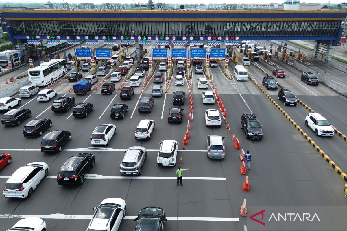National Police report rising Eid return traffic toward Jakarta