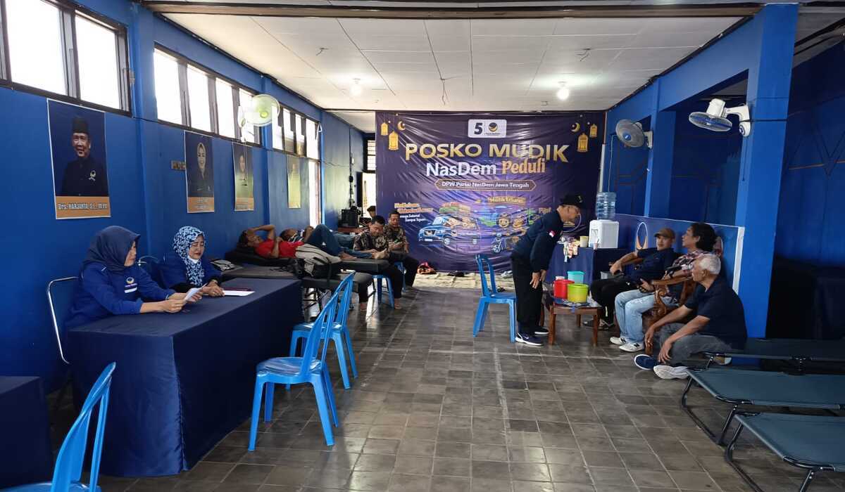 Lestari Moerdijat: NasDem Central Java's Mudik Post Contributes to Maintaining the Health and Safety of Travellers