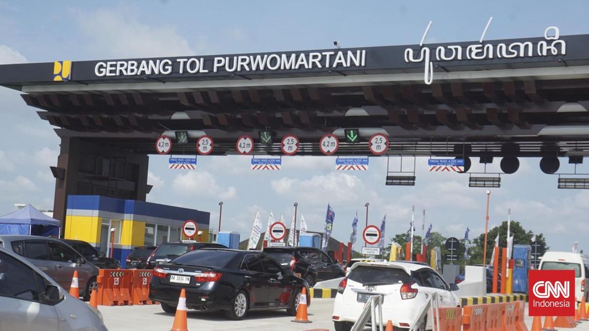 Return Traffic: Purwomartani Toll Gate Operating Hours Extended to 8:00 PM WIB