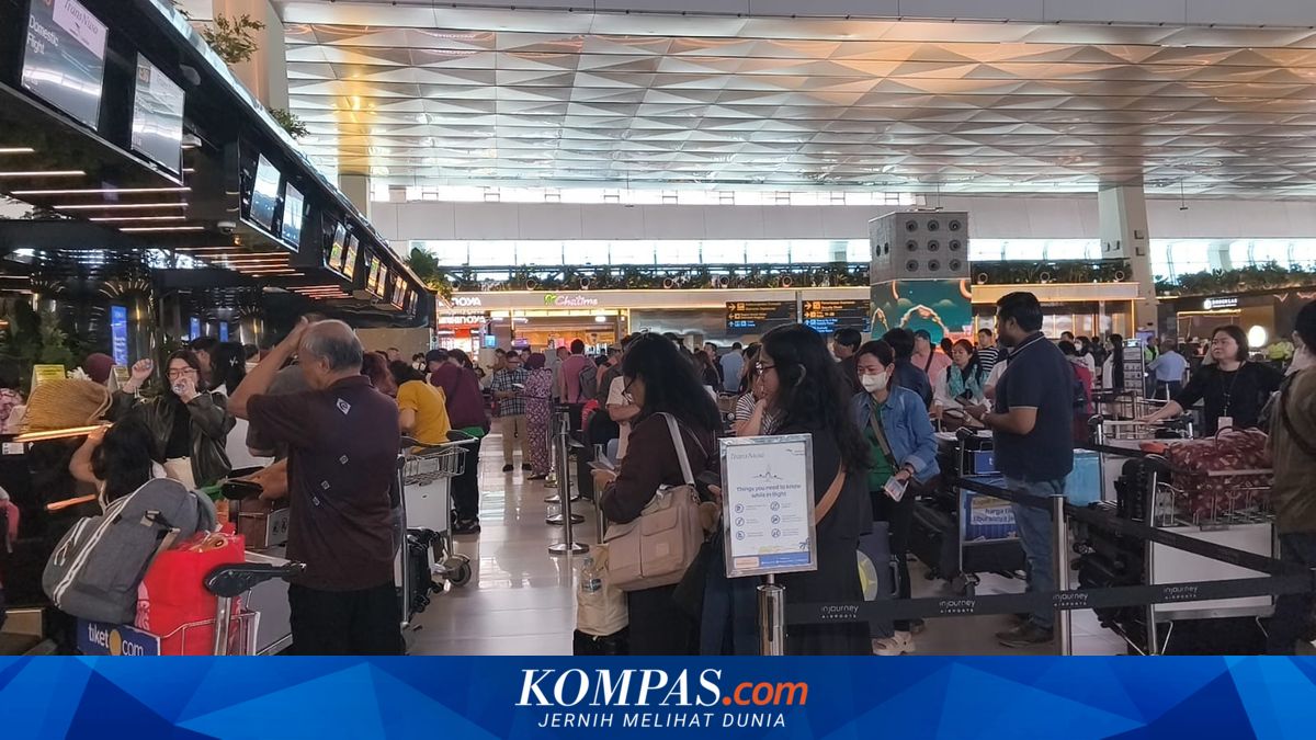 Lebaran Return Flow: 99,680 Passengers Arrive at Soekarno-Hatta Airport