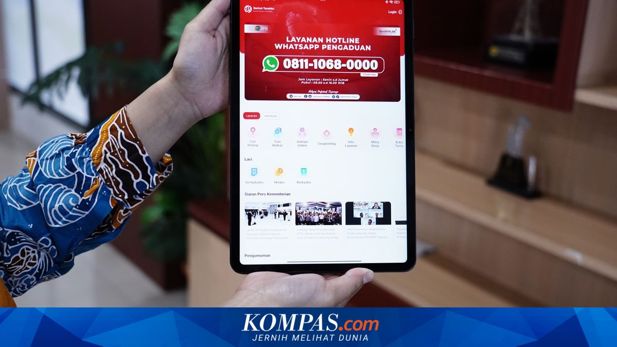 How to Report Land Issues to the Ministry of ATR/BPN via WhatsApp