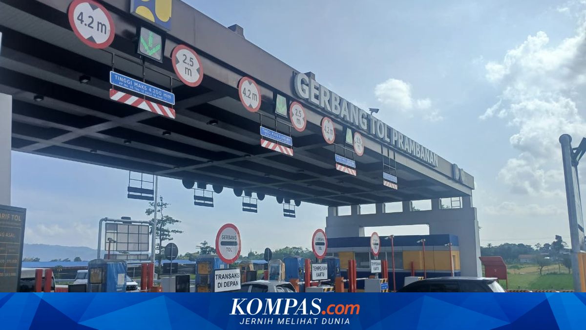 Traffic on Solo-Yogyakarta Toll Road Surges Nearly 100% During Eid