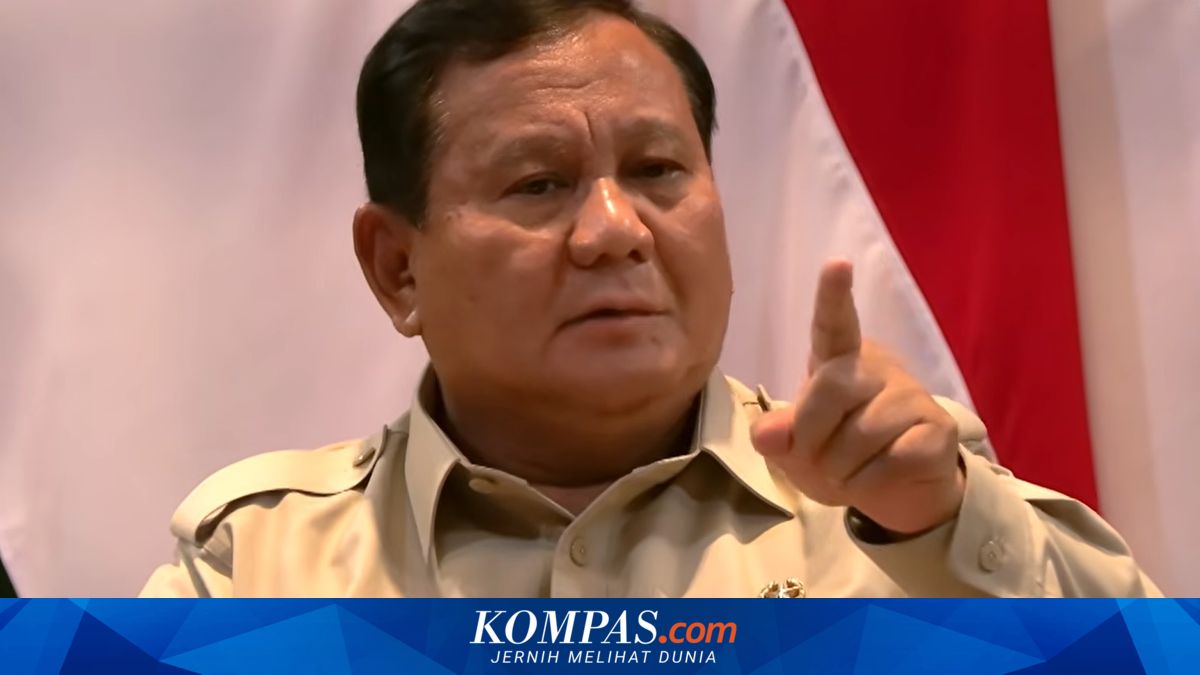 Affirming Indonesia's Non-Aligned Stance, Prabowo: We Must Not Become Involved in Any War