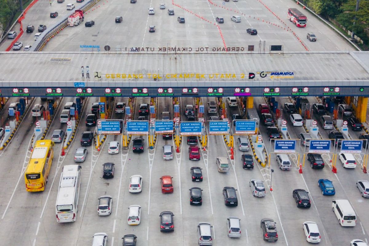 National one-way system: Jasamarga prepares 22 Cikampek toll booths for Jakarta direction