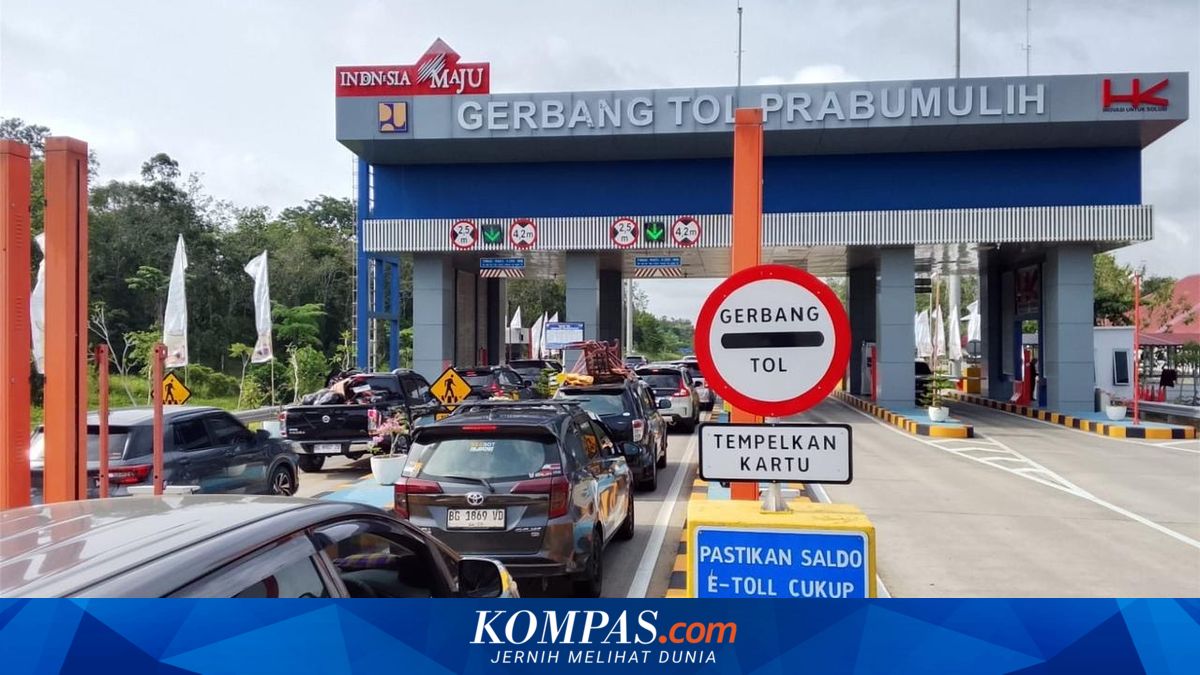 Return Traffic Peaks, Trans-Sumatra Toll Road Traffic Surges up to 184.20 Percent