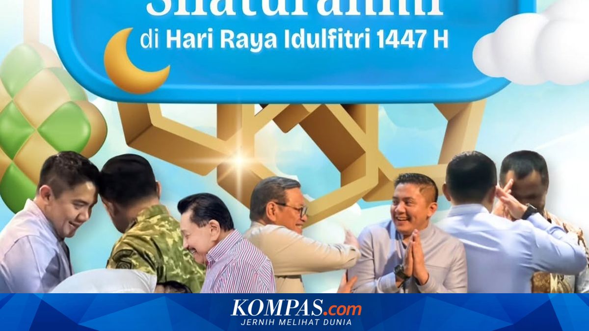 Cabinet Secretary Teddy Posts Eid Al-Fitr Reunion Moments with Pramono to Hendropriyono