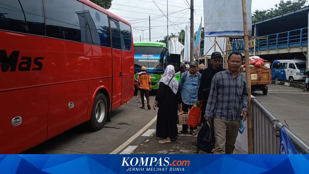 Surge in Return Traffic at Kampung Rambutan Terminal Reaches 80 Percent
