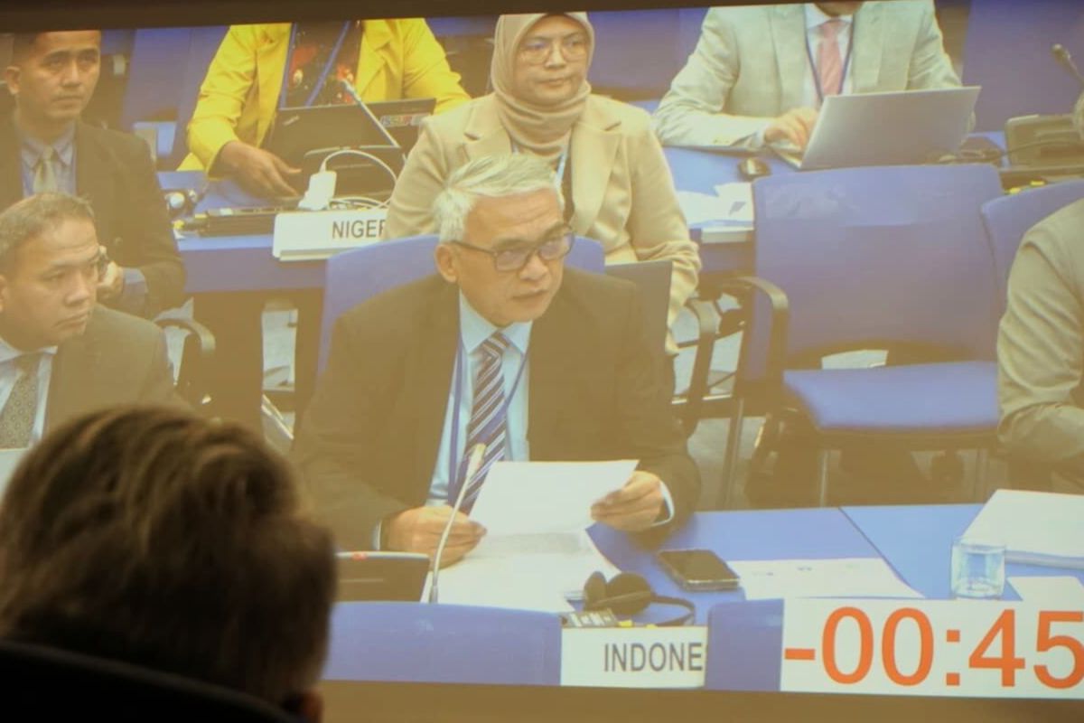 Indonesia reaffirms commitment to strengthen international cooperation in tackling narcotics