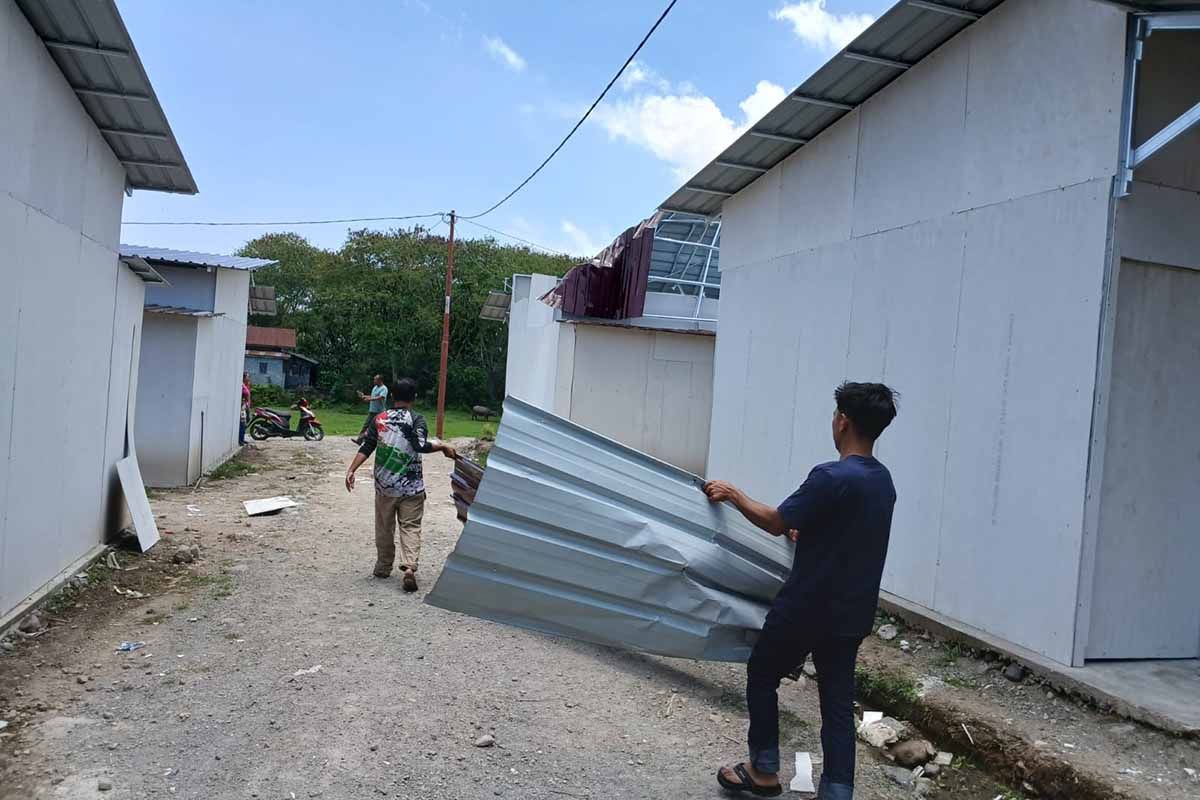 BPBD: Five Families in Temporary Housing in Bener Meriah Relocated