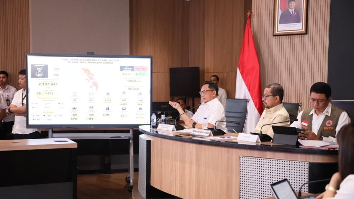To Accelerate Sumatra's Recovery, PRR Task Force Head Urges Inter-Regional Synergy