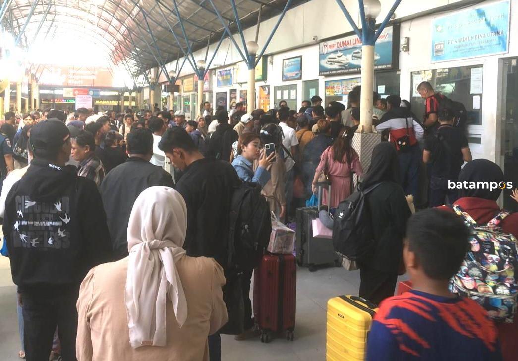 Thousands of Passengers Depart from Karimun, Pelindo Ensures Best Service