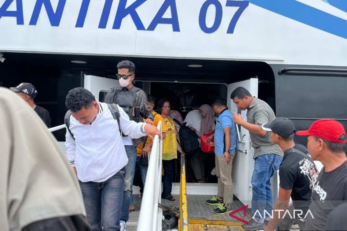 KSOP Records 27,532 Return Passengers in Kendari