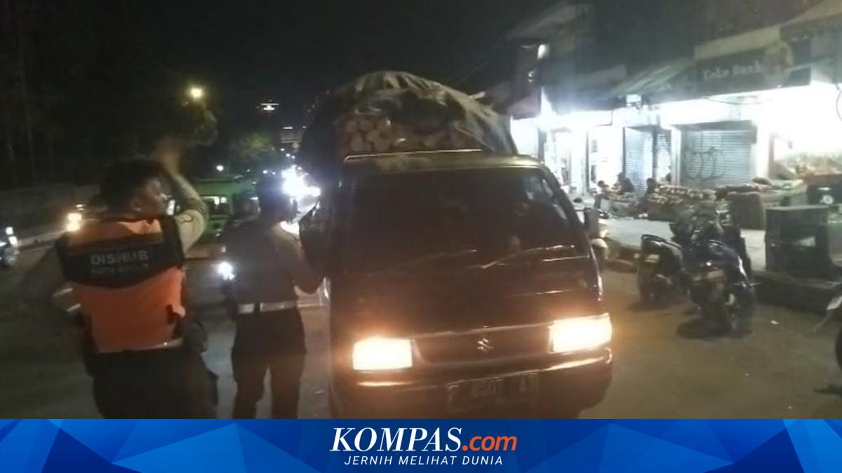 Vegetable Trucks Begin to be Banned from Entering Bogor Market, 124 Vehicles Turned Back