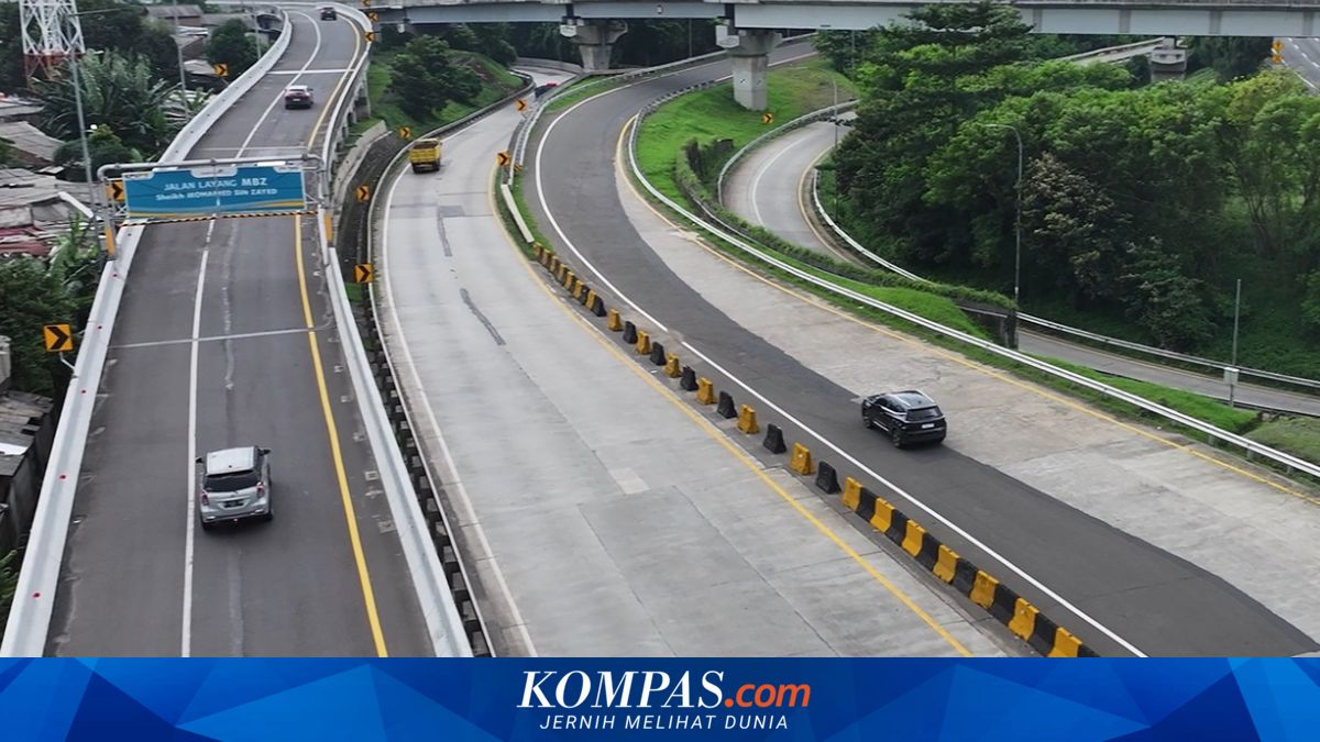 53,000 Vehicles Return to Jakarta via MBZ Toll Road on H+4 of Eid