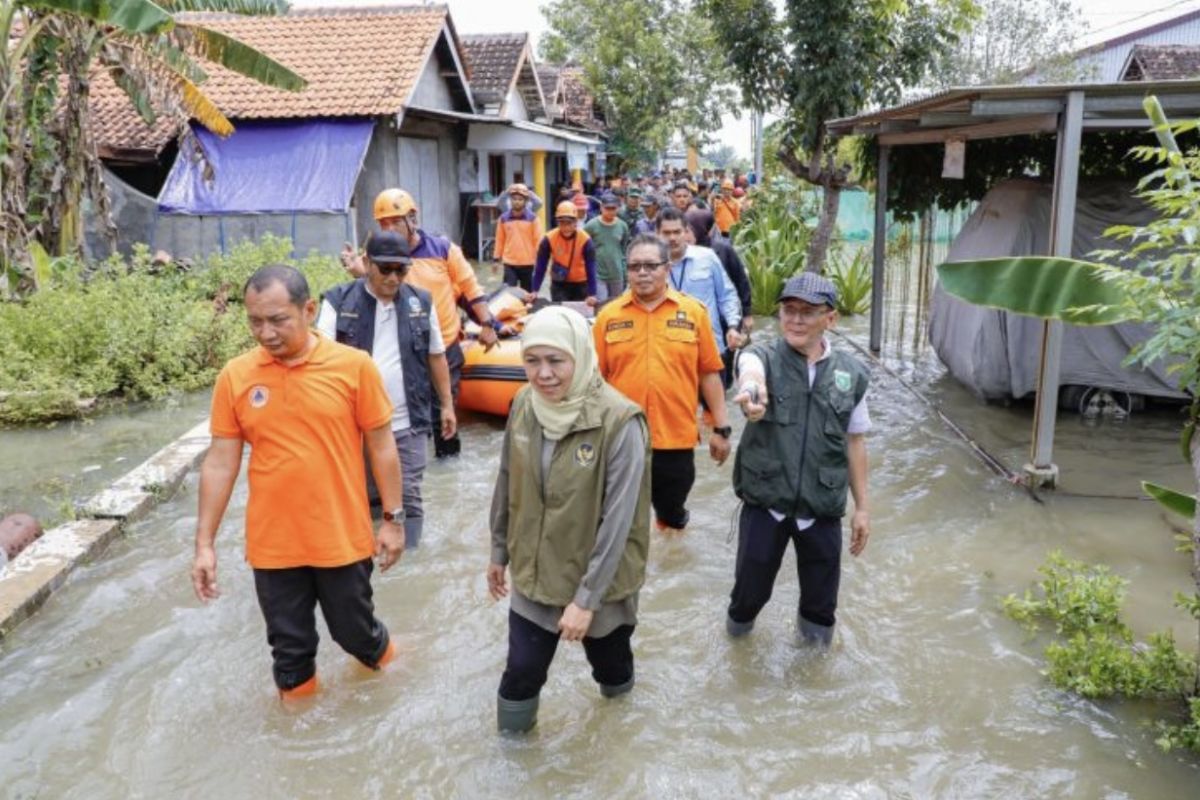 East Java Provincial Government Ensures Accelerated Flood Handling in Pasuruan