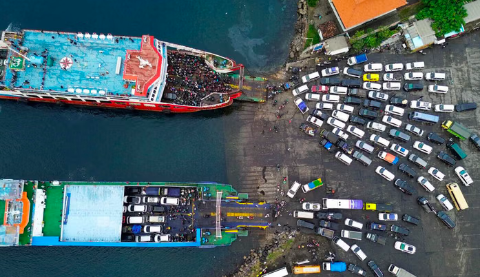 To Reduce Congestion at Ketapang-Gilimanuk Ports, Travellers Advised to Avoid Peak Return Flow