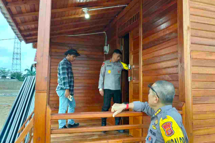 Aceh Police Chief Ensures 150 Polri Permanent Housing Units in Aceh Tamiang Completed on Time